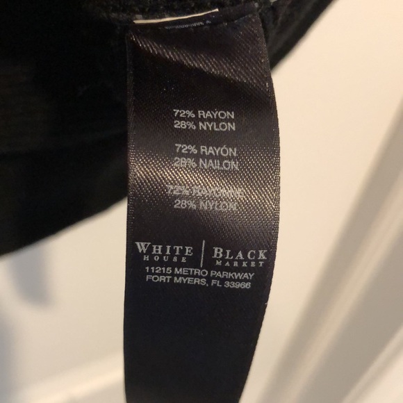 White House Black Market Wide Collar Sweater Large - Picture 5 of 7